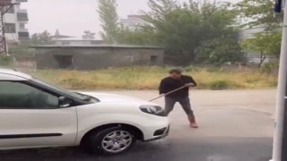 Osmaniyede şiddetli yağmur hayatı felç etti