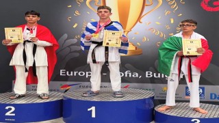 Osmaniyeli Taekwondocular Bulgaristan’dan Madalyalarla Döndü