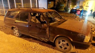 Otomobil ile motosiklet çarpıştı: 1 yaralı