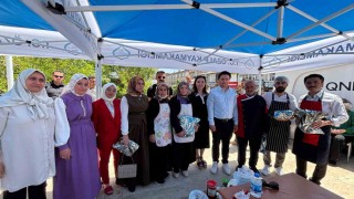 Özalpte kursiyerler arasında yemek yarışması yapıldı