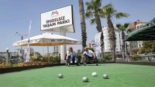 Özel bireyler Bocce Turnuvasında mücadele etti