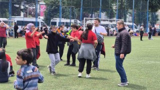 Özel çocuklar sportif faaliyetler ile eğlendi