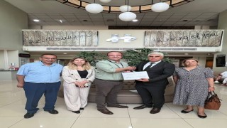 Özel Lokman Hekim Esnaf Hastanesine teşekkür belgesi