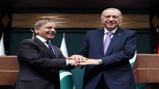 Pakistan Başbakanı Şeriften Cumhurbaşkanı Erdoğana teşekkür