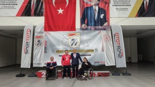 Para Atıcılık Şampiyonasında çifte madalya
