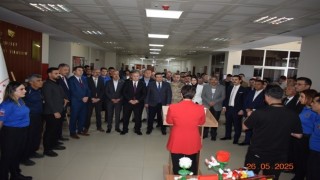 Patnosta hükümlü ve tutukluların el emeği ürünleri sergilendi