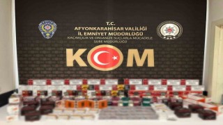 Polis kaçak sigara ele geçirdi
