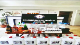 Polisten kaçak alkol operasyonu