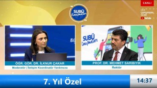 Rektör Sarıbıyık: İlklere imza atmaktan mutluluk duyuyoruz