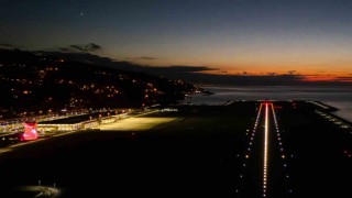 Rize-Artvin Havalimanına zorlu hava şartlarında uçak inişleri için yeni sistem