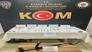 Roma, Selçuklu ve Osmanlı dönemlerine ait 120ye yakın tarihi eser ele geçirildi