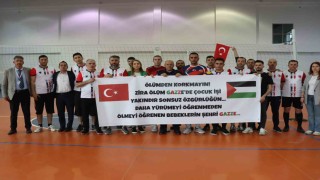 Sağlıkçılardan Filistin hassasiyeti