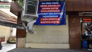 Şahinbey zabıta ekiplerinden fırınlara denetim