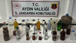 Sahta alkol üretip piyasa süren şüpheli yakalandı