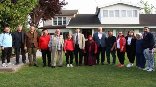 Şampiyon milli sporcu ziyaret edildi