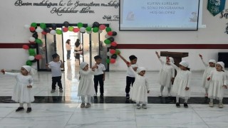 Samsatta Kuran Kursu öğrencileri yılsonu programı düzenledi