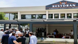 Samsun Büyükşehirin 153 Restoran zinciri Bafrada