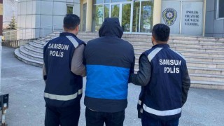 Samsunda 18 yıl 9 ay hapis cezası bulunan şahıs yakalandı