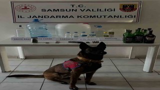 Samsunda 65 litre etil alkol ele geçirildi