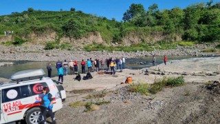 Samsunda bir astsubay serinlemek için girdiği ırmakta boğuldu