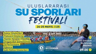 Samsunda Uluslararası Su Sporları Festivali yapılacak