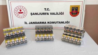 Şanlıurfada kaçak sigara ele geçirildi