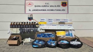 Şanlıurfada kaçakçılık operasyonu: 3 gözaltı