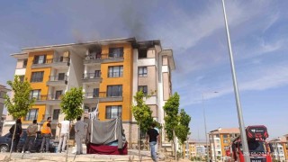Şanlıurfada korkutan yangın