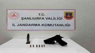 Şanlıurfada ruhsatsız silah operasyonu
