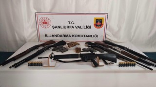 Şanlıurfada silah kaçakçılığı operasyonu: 7 gözaltı
