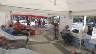 Sarıgölde kan bağışı kampanyasına büyük destek