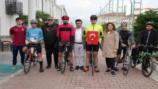 Selanikten gelen bayrak ve toprak Düzceye ulaştı