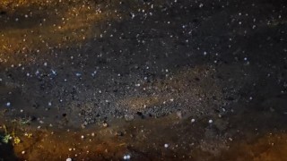 Şemdinlide misket büyüklüğünden dolu yağdı