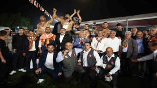 Serikte Başpehlivan Cengizhan Şimşek oldu