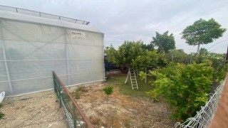 Serikte kamyonet seraya daldı: 1 yaralı