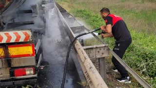 Seyir Halindeki Tanker Alev Aldı: Facianın Eşiğinden Dönüldü