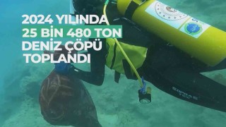 ‘Sıfır Atık Mavi Hareketi ile denizlerden 245 bin ton çöp temizlendi