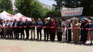 Siirtte kursiyerler el emeği ürünlerini sergiledi