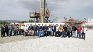 Simavda ikinci jeotermal su kuyusu devreye alındı
