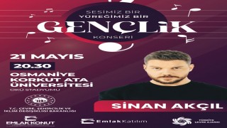 Sinan Akçıl, Osmaniye'de Gençlerle Buluşuyor: Dünya Çevre Günü'ne Özel Konser!