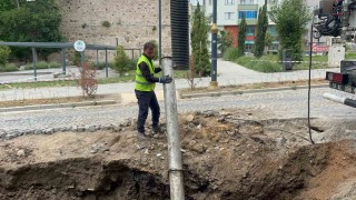 Sinopta su borusu patladı