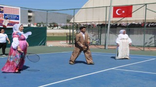 Şırnakta 4. Uluslararası Cudi Cup Tenis Turnuvası başladı