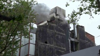 Şişlide 5 katlı boş binada yangın