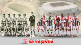 Sivasspordan 58. yıl mesajı