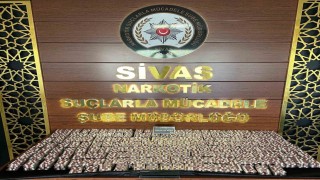 Sivasta 13 bin 821 sentetik ecza hap ele geçirildi: 3 tutuklama