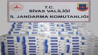Sivasta binlerce bandrolsüz sigara ele geçirildi