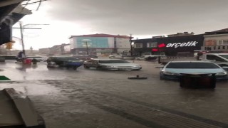 Sivasta dolu yağışı etkili oldu