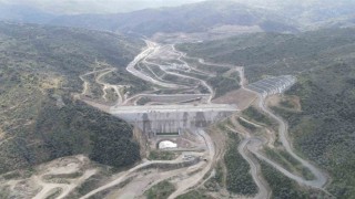 Söke Sarıçay Barajında çalışmalar sürüyor
