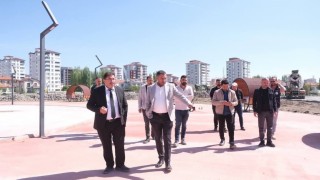 Sorgunda asfalt ve çevre düzenleme çalışmaları tam gaz sürüyor