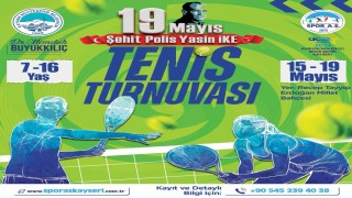 Spor A.Ş.den 19 Mayısa özel tenis turnuvası